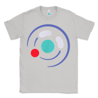 Moon Dust minimalist game cube controller throwback retro gamer t shirt Classic Tee - linhVisuals