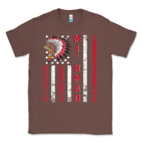 Chestnut mi’kmaq tribe native american flag mi’kmaq heritage related t shir Classic Tee - linhVisuals