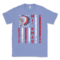 Colony Blue mi’kmaq tribe native american flag mi’kmaq heritage related t shir Classic Tee - linhVisuals