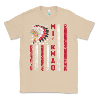 Mushroom mi’kmaq tribe native american flag mi’kmaq heritage related t shir Classic Tee - linhVisuals