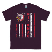 Plum mi’kmaq tribe native american flag mi’kmaq heritage related t shir Classic Tee - linhVisuals
