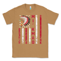 Toasted Coconut mi’kmaq tribe native american flag mi’kmaq heritage related t shir Classic Tee - linhVisuals