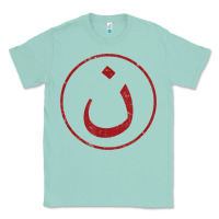 Seafoam nazarene n christian in arabic symbol t shirt Classic Tee - linhVisuals
