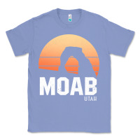 Colony Blue moab utah arches national park vintage retro outdoor hiking pullover h Classic Tee - linhVisuals