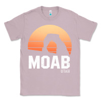 Lilac moab utah arches national park vintage retro outdoor hiking pullover h Classic Tee - linhVisuals