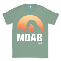Sage moab utah arches national park vintage retro outdoor hiking pullover h Classic Tee - linhVisuals
