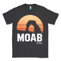 Smoke moab utah arches national park vintage retro outdoor hiking pullover h Classic Tee - linhVisuals