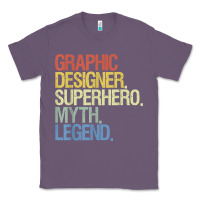 Lavender funny graphic designer t shirt Classic Tee - linhVisuals