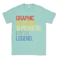 Seafoam funny graphic designer t shirt Classic Tee - linhVisuals