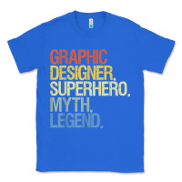 True Royal funny graphic designer t shirt Classic Tee - linhVisuals