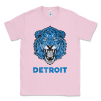 Bubblegum Pink funny vintage lion face head detroit gifts tank top Classic Tee - linhVisuals