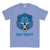 Colony Blue funny vintage lion face head detroit gifts tank top Classic Tee - linhVisuals
