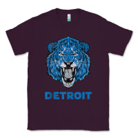 Plum funny vintage lion face head detroit gifts tank top Classic Tee - linhVisuals