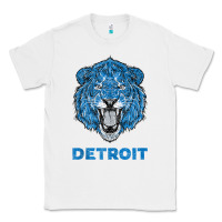 White funny vintage lion face head detroit gifts tank top Classic Tee - linhVisuals