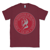 Burgundy stevens institute of technology Classic Tee - linhVisuals