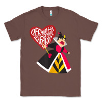 Chestnut alice in wonderland queen of hearts off with their heads tank top Classic Tee - linhVisuals