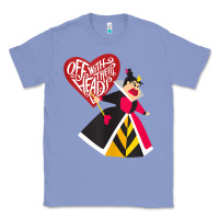 Colony Blue alice in wonderland queen of hearts off with their heads tank top Classic Tee - linhVisuals