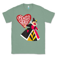 Sage alice in wonderland queen of hearts off with their heads tank top Classic Tee - linhVisuals
