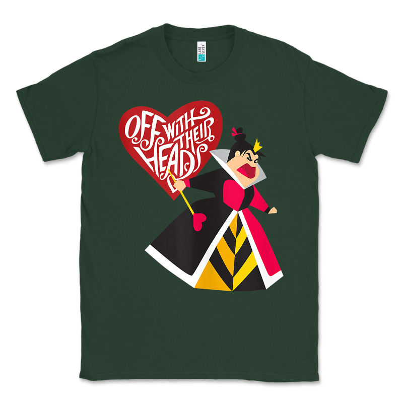 Alice In Wonderland Queen Of Hearts Off With Their Heads Tank Top Classic Tee by linhVisuals | Teevron