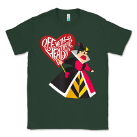 Sports Green alice in wonderland queen of hearts off with their heads tank top Classic Tee - linhVisuals