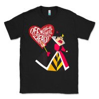 Black alice in wonderland queen of hearts off with their heads tank top Classic Tee - linhVisuals