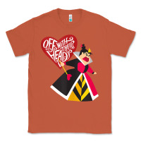 Copper alice in wonderland queen of hearts off with their heads tank top Classic Tee - linhVisuals