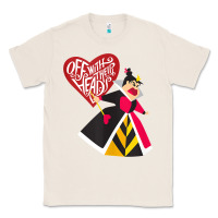 Natural alice in wonderland queen of hearts off with their heads tank top Classic Tee - linhVisuals