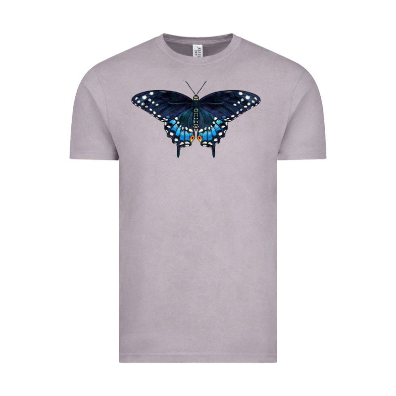 Black Swallowtail Butterfly Vintage Tee by LillyAllenDesigns | Teevron