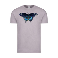 Vintage Zinc Black Swallowtail Butterfly Vintage Tee - LillyAllenDesigns