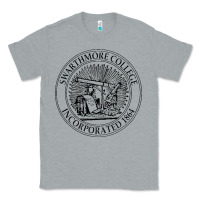 Heather Grey swarthmore college Classic Tee - linhVisuals