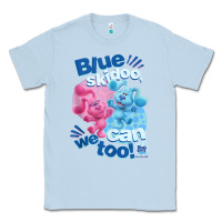 Dusty Blue blue's clues & you blue skidoo, we can too tank top Classic Tee - linhVisuals