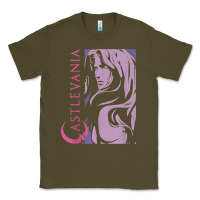 Army Green castlevania alucard dark portrait t shirt Classic Tee - linhVisuals