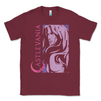 Burgundy castlevania alucard dark portrait t shirt Classic Tee - linhVisuals