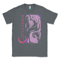 Charcoal Heather castlevania alucard dark portrait t shirt Classic Tee - linhVisuals