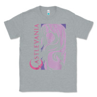 Heather Grey castlevania alucard dark portrait t shirt Classic Tee - linhVisuals