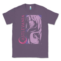 Lavender castlevania alucard dark portrait t shirt Classic Tee - linhVisuals