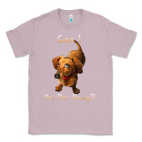 Lilac can i pet dat dawg funny dog dachshund lover doxie gift t shirt Classic Tee - linhVisuals