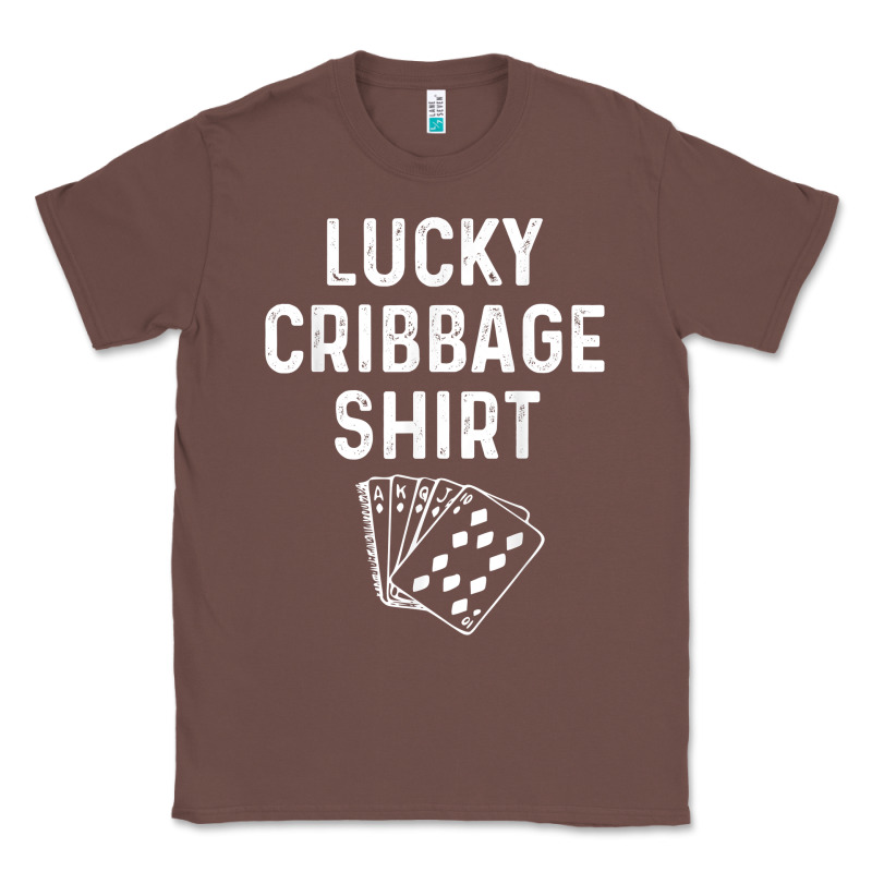 Funny Cribbage Shirt Lucky Card Game Player Lover Gift T Shirt Classic Tee by linhVisuals | Teevron