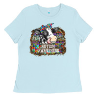 Baby Blue autism awareness2 Ladies Tee - SublimationCraftShop