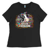 Black autism awareness2 Ladies Tee - SublimationCraftShop