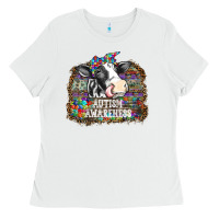 White autism awareness2 Ladies Tee - SublimationCraftShop
