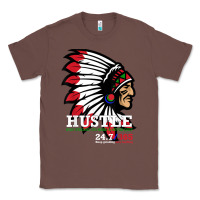 Chestnut hustle 247 gang clothing native american men gift t shirt t shirt Classic Tee - linhVisuals