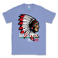 Colony Blue hustle 247 gang clothing native american men gift t shirt t shirt Classic Tee - linhVisuals