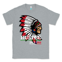 Heather Grey hustle 247 gang clothing native american men gift t shirt t shirt Classic Tee - linhVisuals