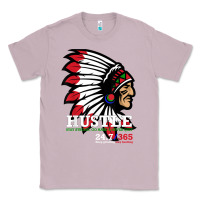 Lilac hustle 247 gang clothing native american men gift t shirt t shirt Classic Tee - linhVisuals