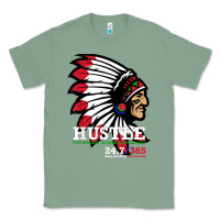 Sage hustle 247 gang clothing native american men gift t shirt t shirt Classic Tee - linhVisuals