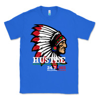 True Royal hustle 247 gang clothing native american men gift t shirt t shirt Classic Tee - linhVisuals