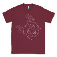 Burgundy funny australian cattle dog t shirt Classic Tee - linhVisuals