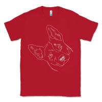 Red funny australian cattle dog t shirt Classic Tee - linhVisuals