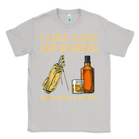 Moon Dust i like golf and bourbon and maybe 3 people t shirt Classic Tee - linhVisuals